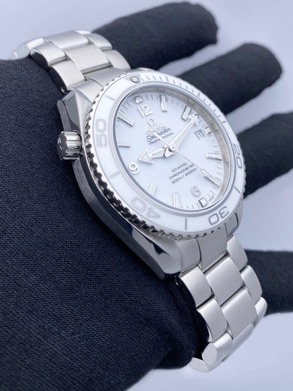 Omega Seamaster Planet Ocean 42MM Mens Watch Box Papers