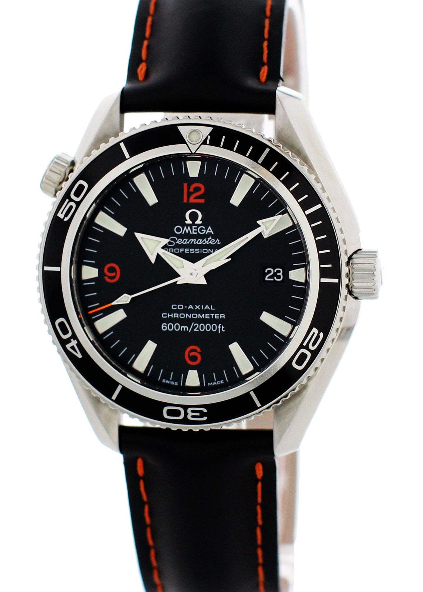 Omega Seamaster Planet Ocean Chronometer 2201.51.00 Men’s Watch Box Papers - Wristwatch