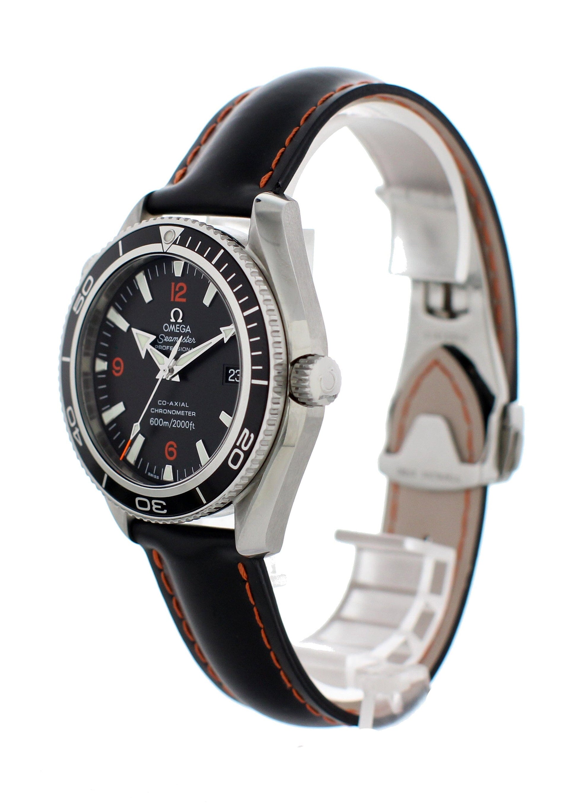 Omega Seamaster Planet Ocean Chronometer 2201.51.00 Men’s Watch Box Papers - Wristwatch