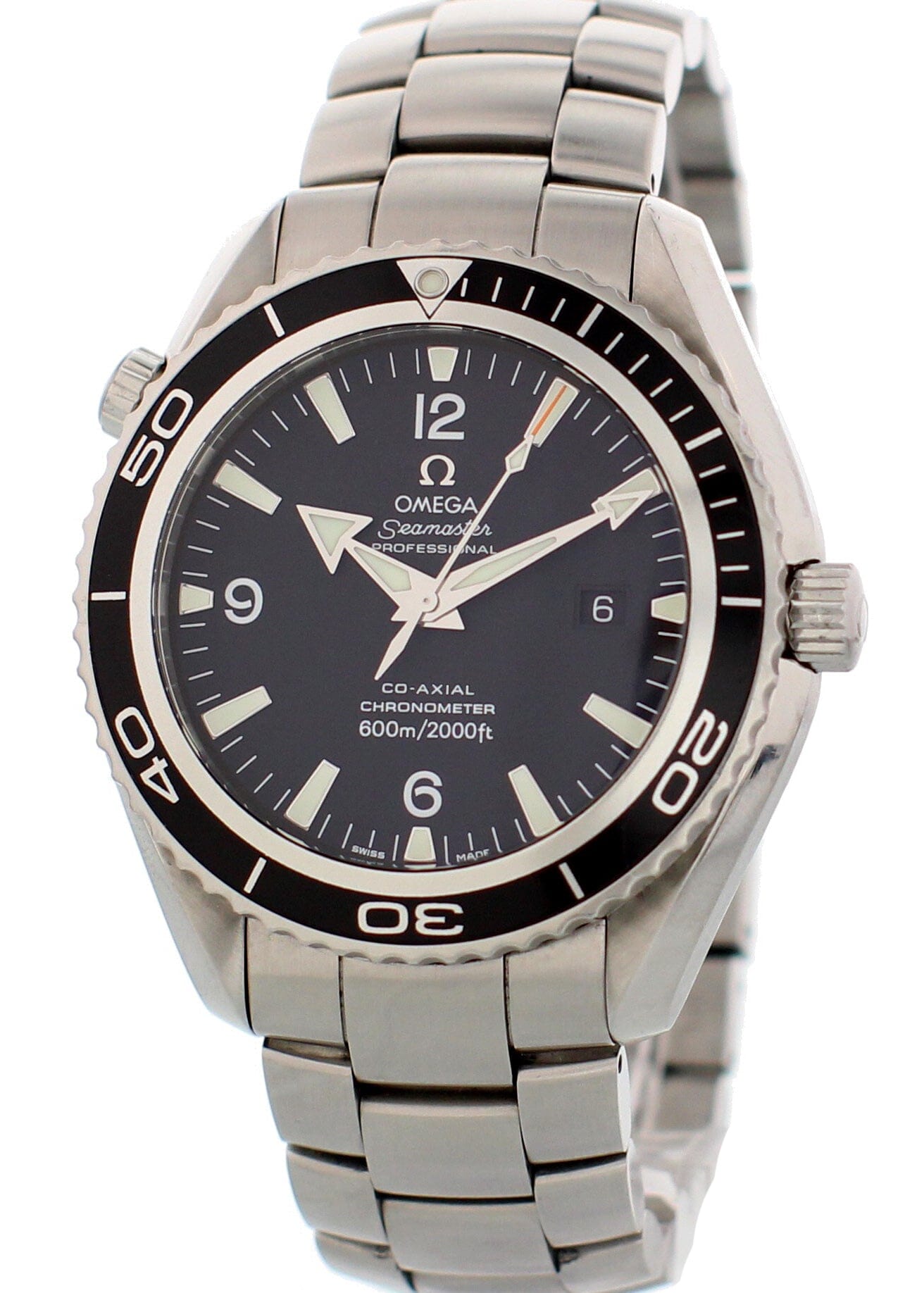 Omega Seamaster Planet Ocean XL 2200.51.00 Co-Axial Mens Watch - Wristwatch