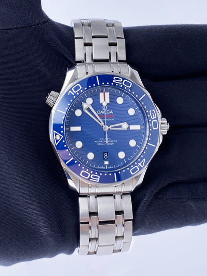 Omega Seamaster Professional 210.30.42.20.03.001 Mens Watch Box Papers - Virtual