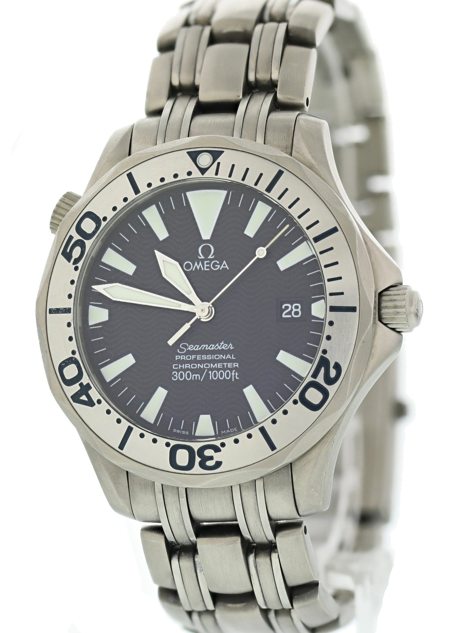 Omega Seamaster Professional 2231.80 Titanium Mens Watch - Wristwatch