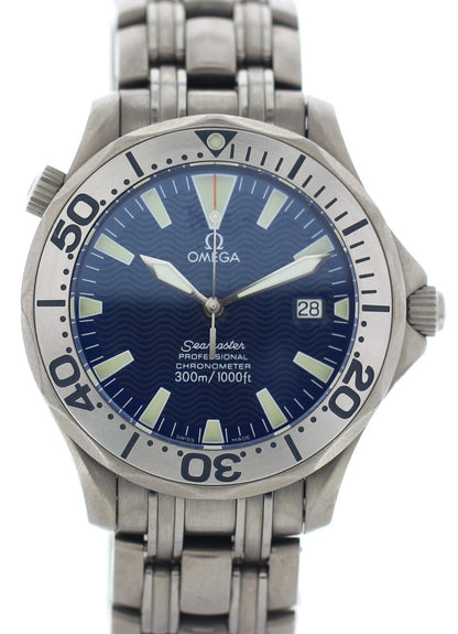 Omega Seamaster Professional 2231.80 Titanium W/ Box And Papers - Wristwatch