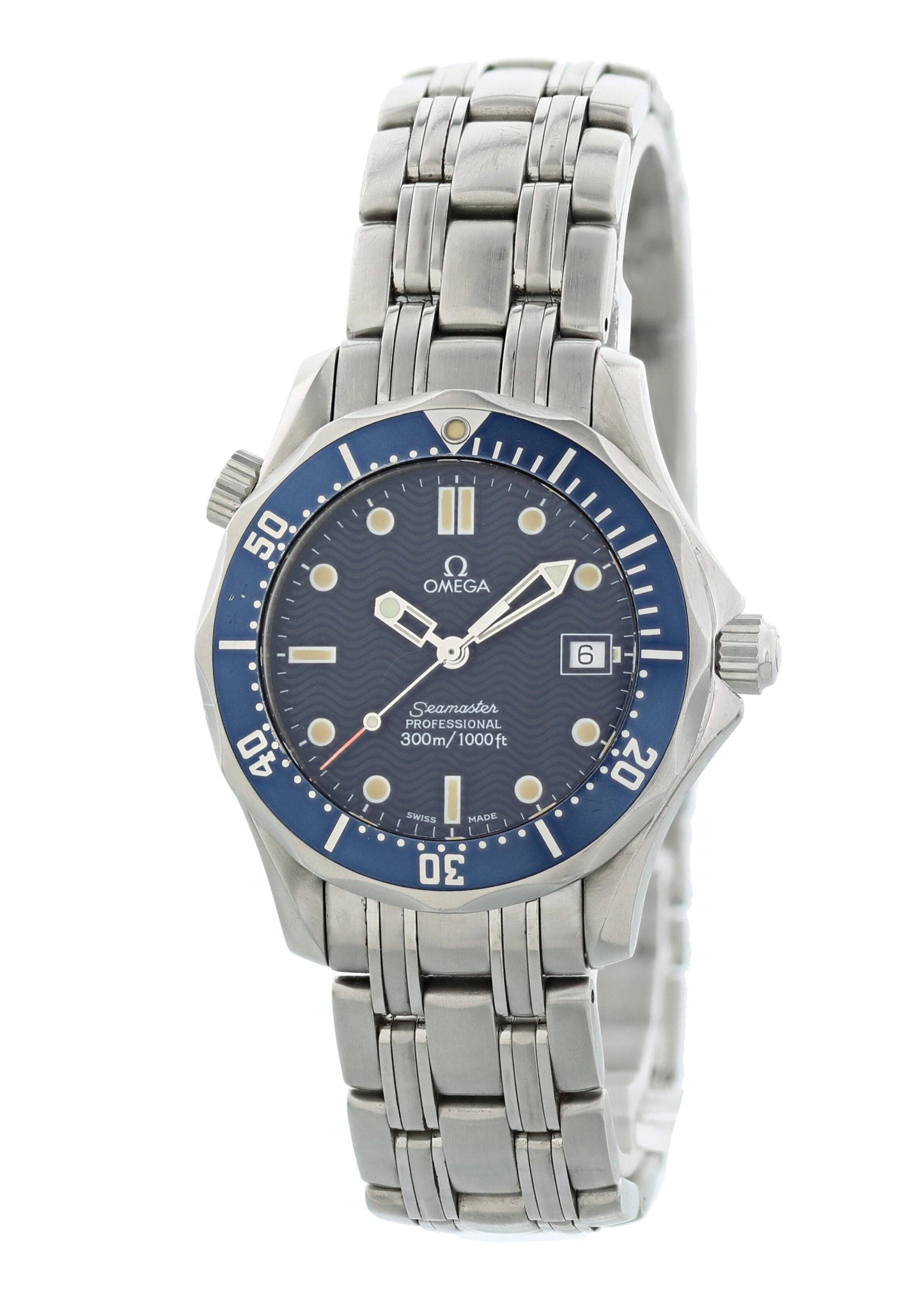 Omega Seamaster Professional 2516.80.00 Midsize Watch Original Papers - Wristwatch