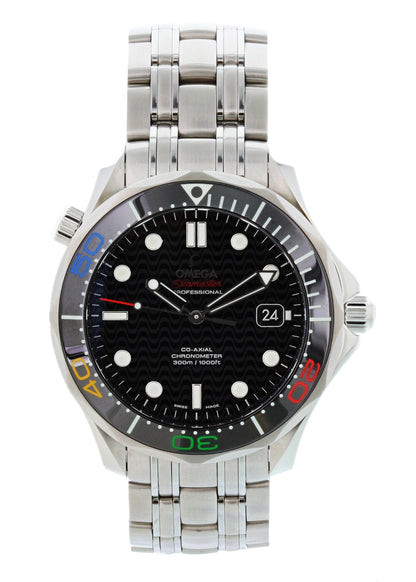 Omega Seamaster Professional 522.30.41.20.01.001 Rio 2016 Men Watch Box Papers - Wristwatch