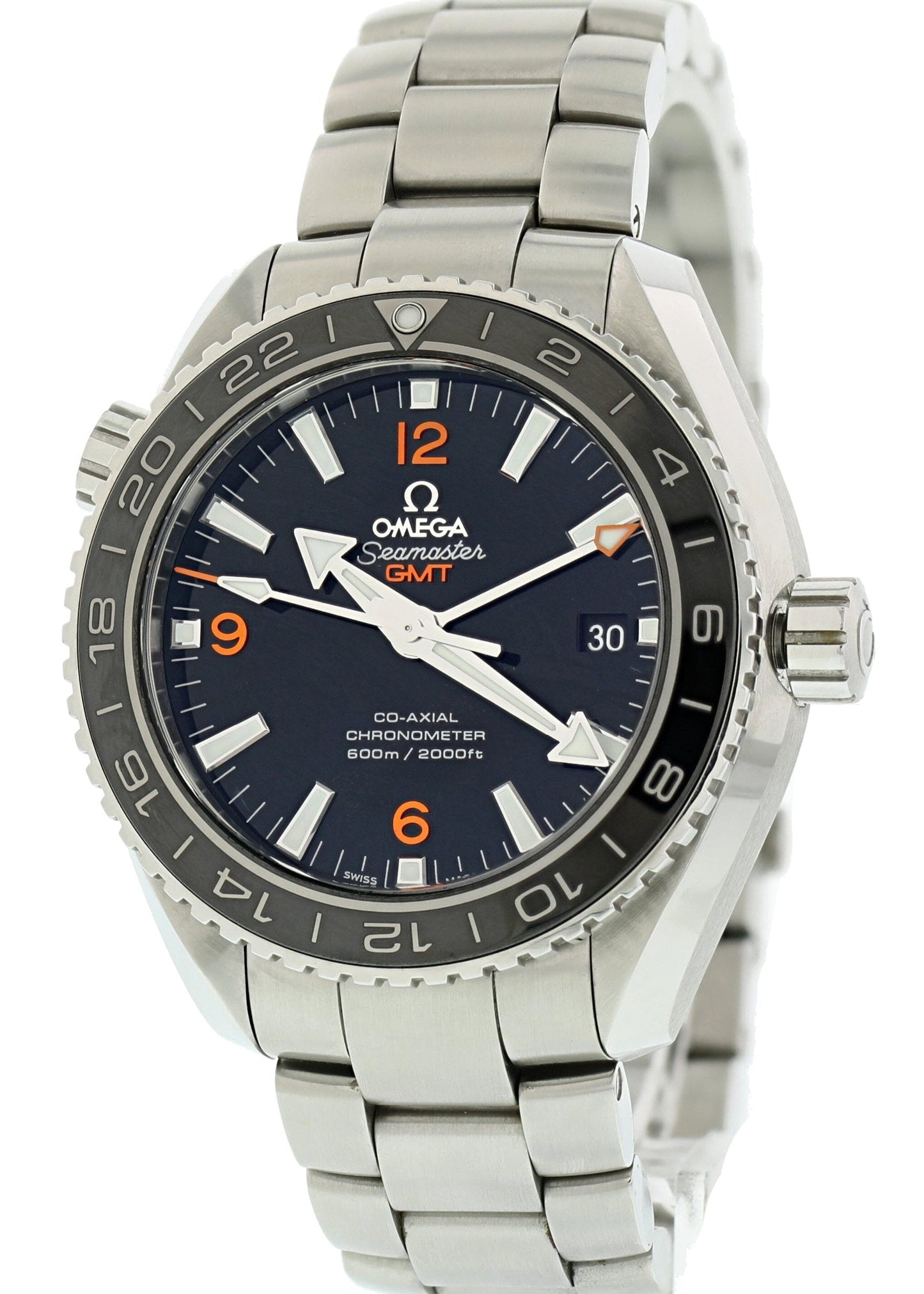 Omega Seamaster Professional GMT 232.30.44.22.01.001 Co-Axial Mens Watch - Wristwatch