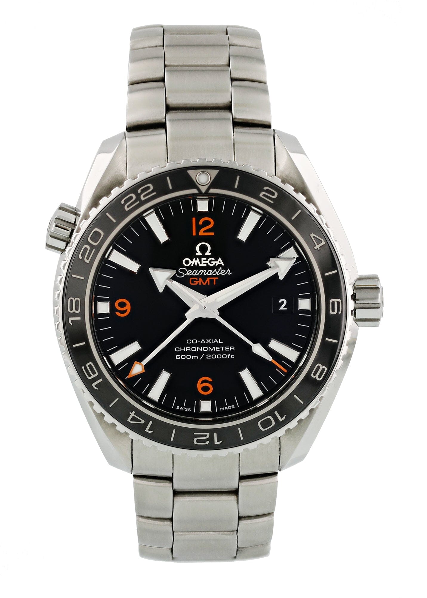 Omega Seamaster Professional GMT 232.30.44.22.01.001 Co-Axial Mens Watch - Wristwatch
