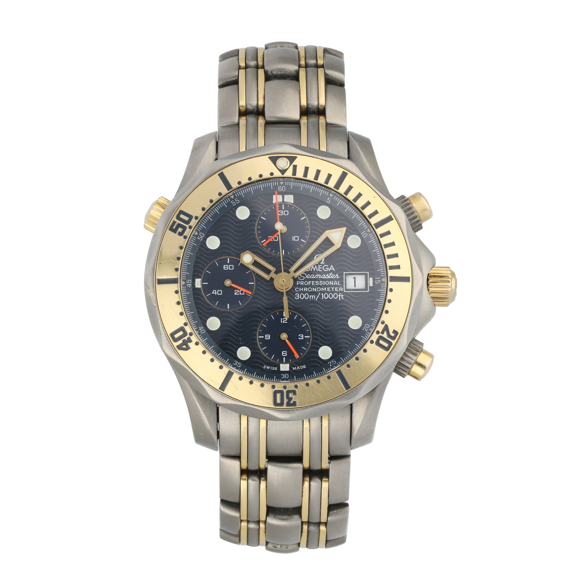 Omega Seamaster Titanium 2297.80.00 Chronograph Men’s Watch - Wristwatch