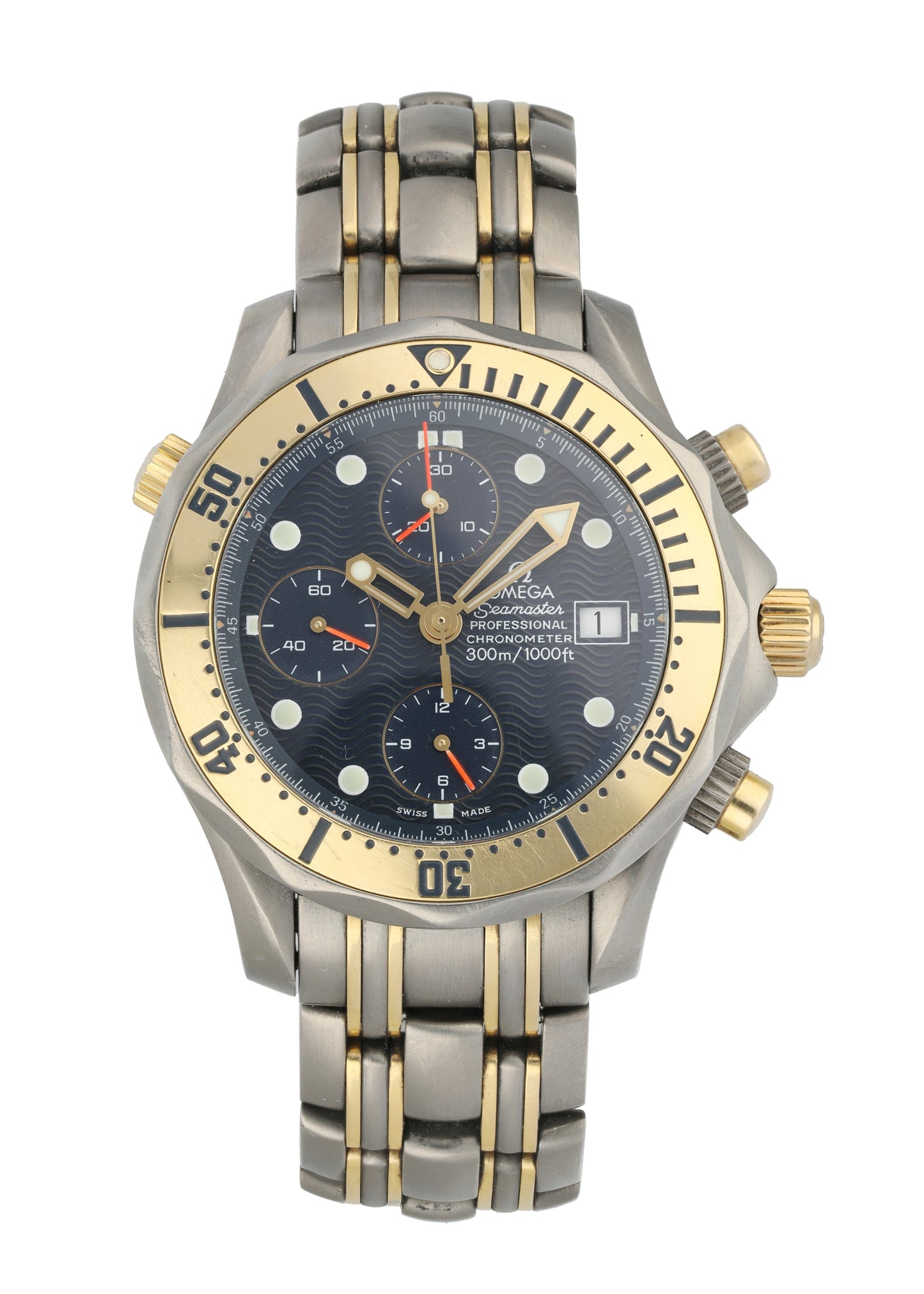 Omega Seamaster Titanium 2297.80.00 Chronograph Men’s Watch - Wristwatch
