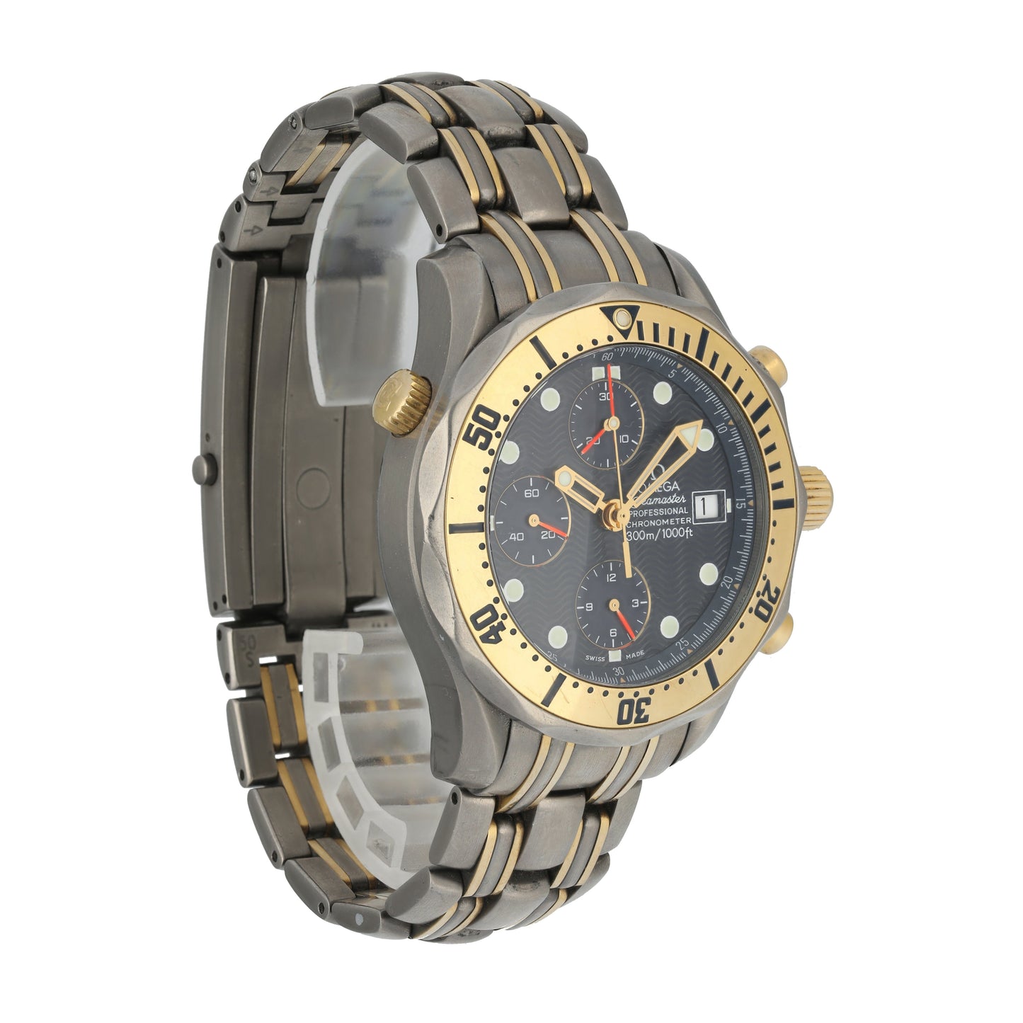 Omega Seamaster Titanium 2297.80.00 Chronograph Men’s Watch - Wristwatch