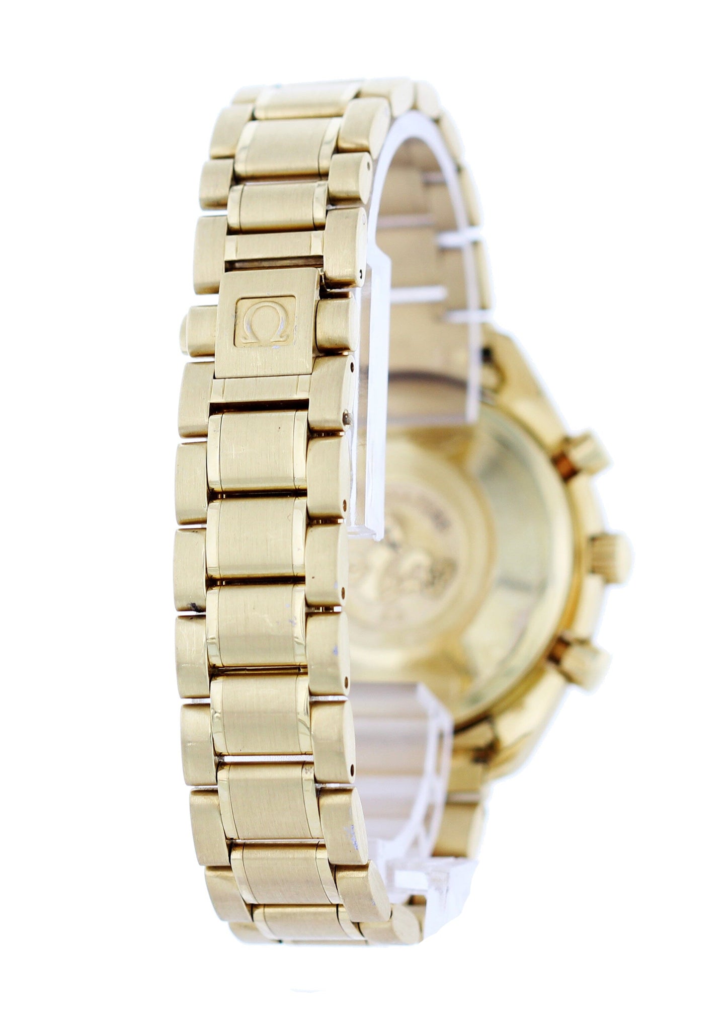 Omega Speedmaster Date chronograph 18k Yellow Gold 3113.30.00 - Wristwatch