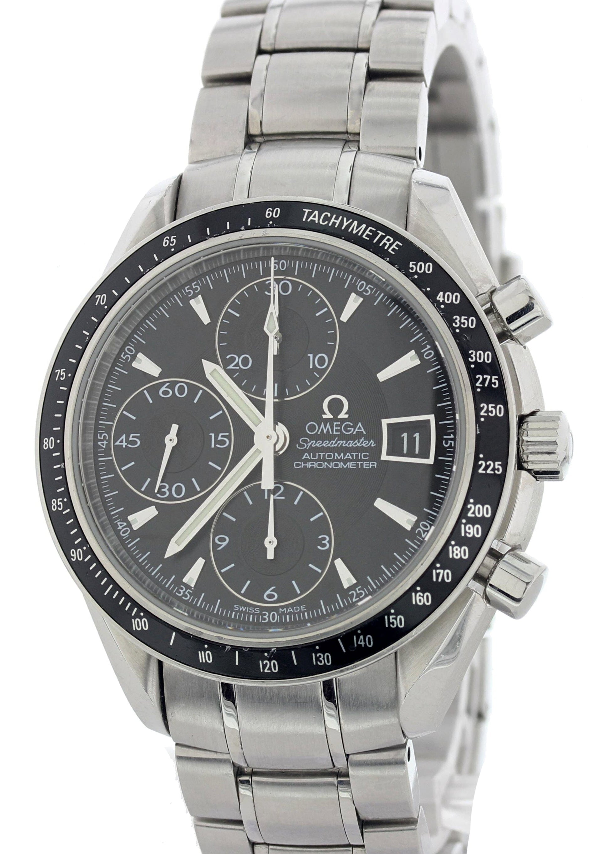 Omega Speedmaster Date Chronometer 3210.50.00 Mens Watch - Wristwatch