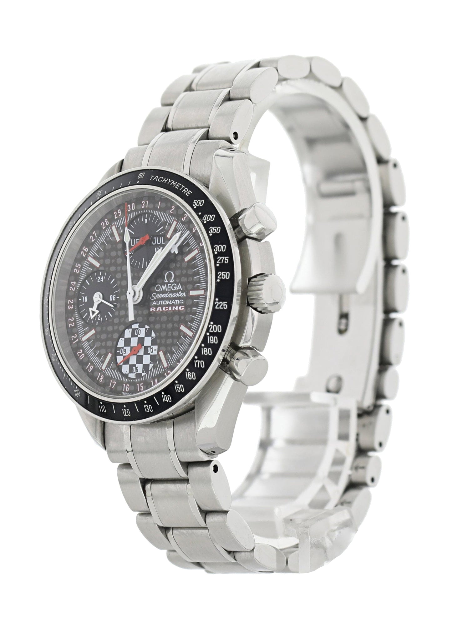 Omega Speedmaster Racing Triple Date Schumacher 3529.50.00 Original Papers - Wristwatch