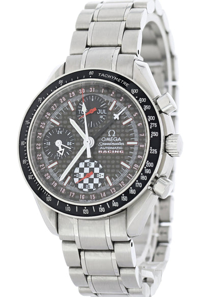 Omega Speedmaster Racing Triple Date Schumacher 3529.50.00 Original Papers - Wristwatch