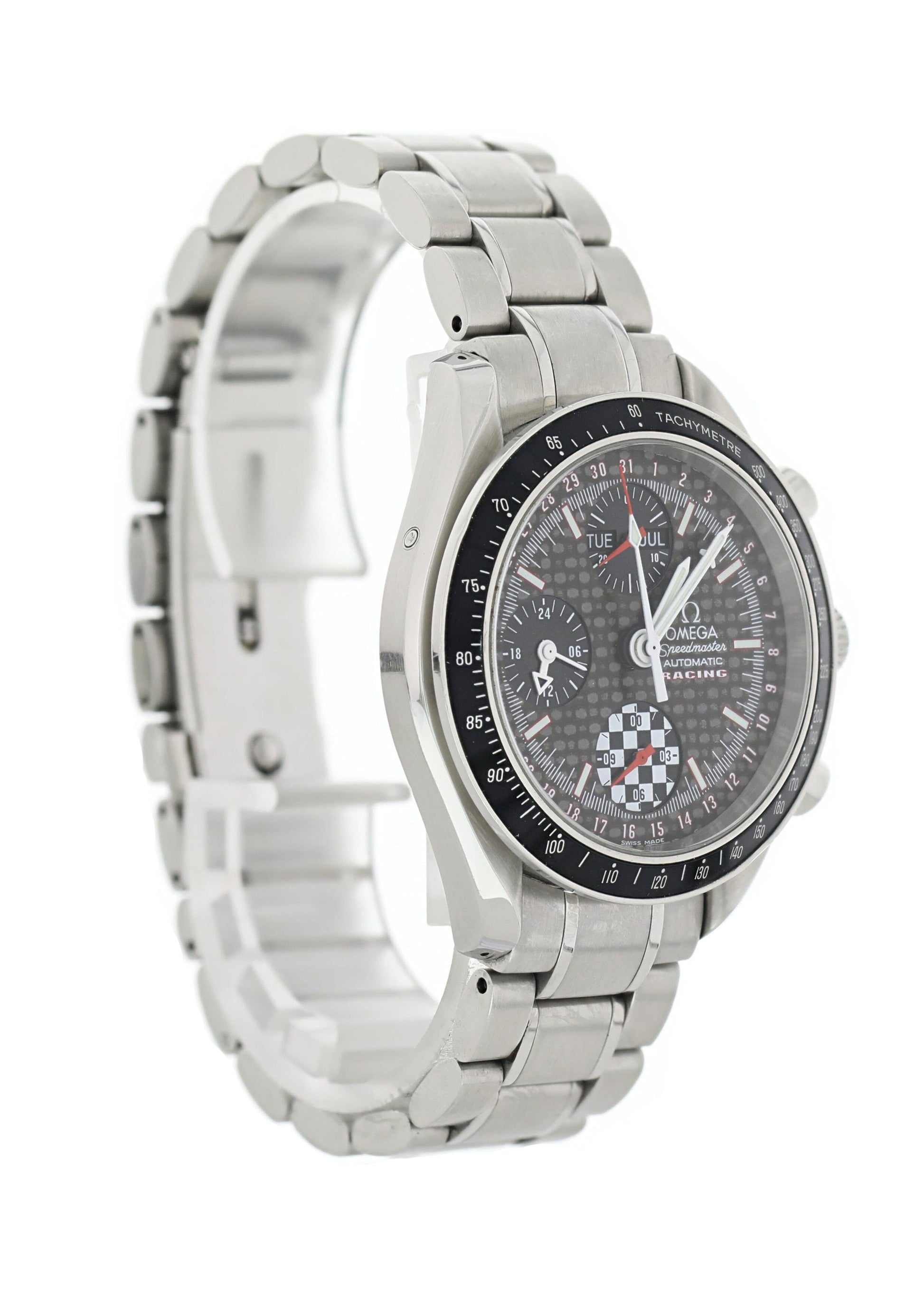 Omega Speedmaster Racing Triple Date Schumacher 3529.50.00 Original Papers - Wristwatch
