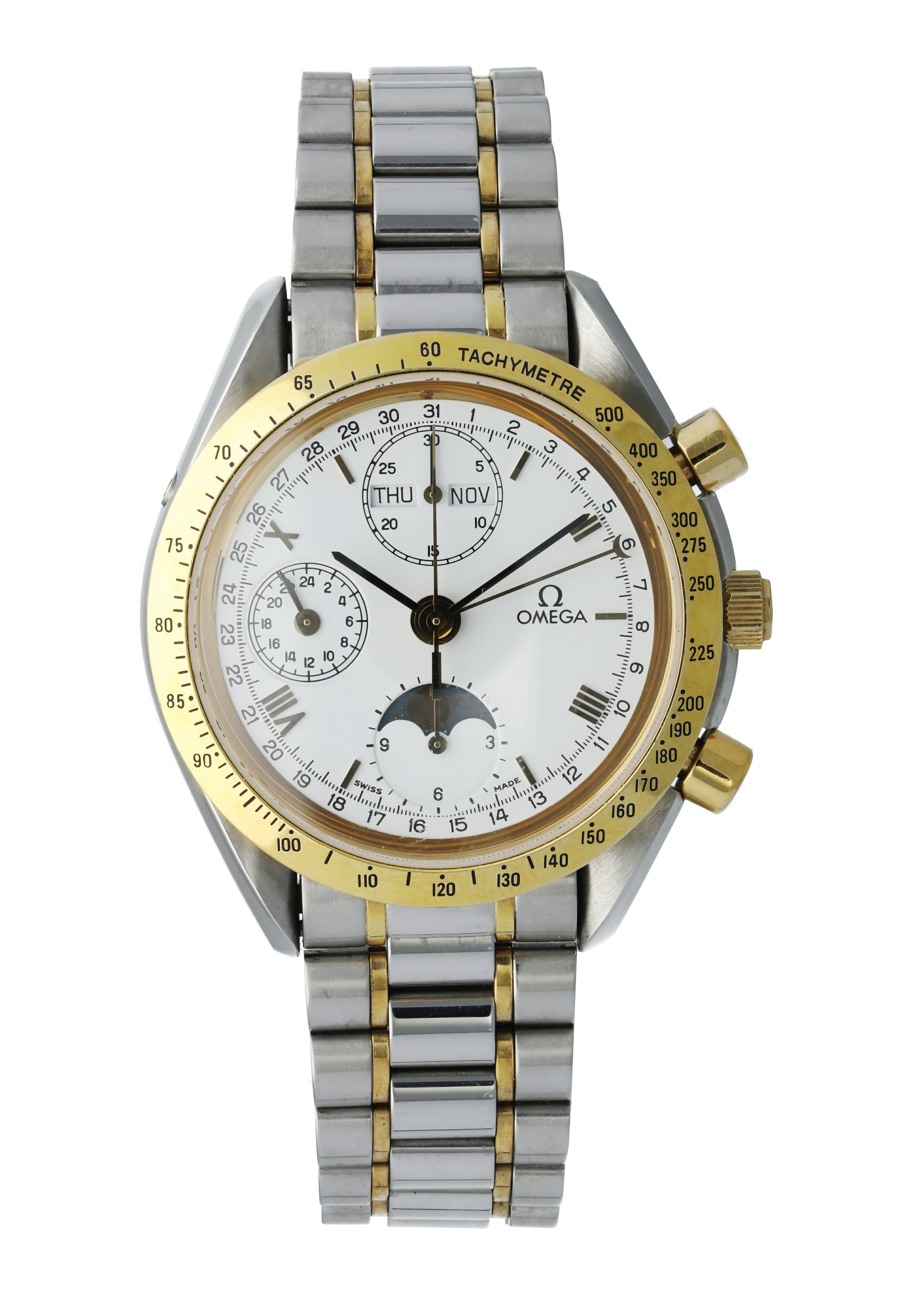 OMEGA ゴールド アナログ時計 3点セット 不動 ウオッチナビ編集部が選ぶステンレススチール×ゴールドを使用した