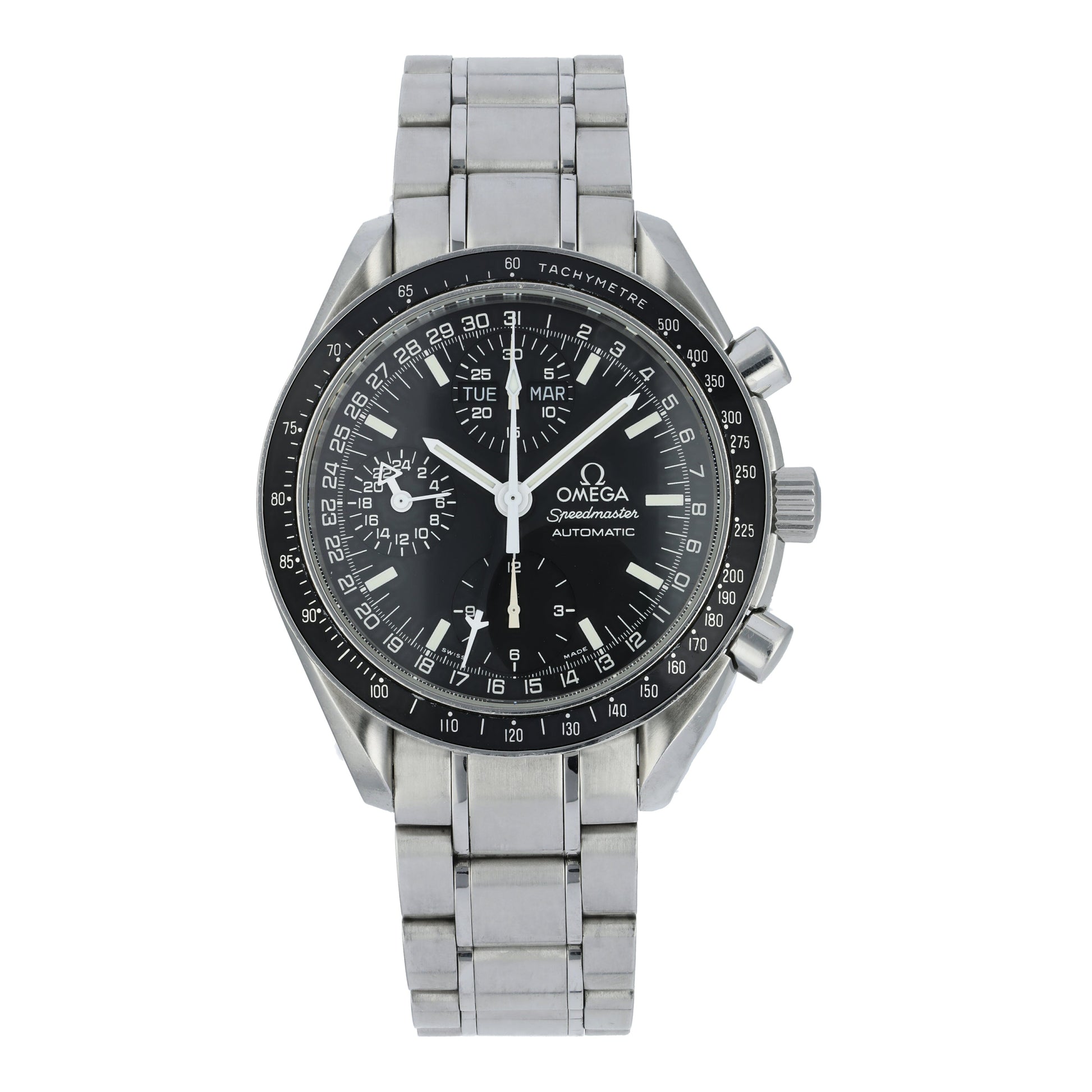 Omega Speedmaster Triple Date 3520.50.00 Mens Watch - Wristwatch