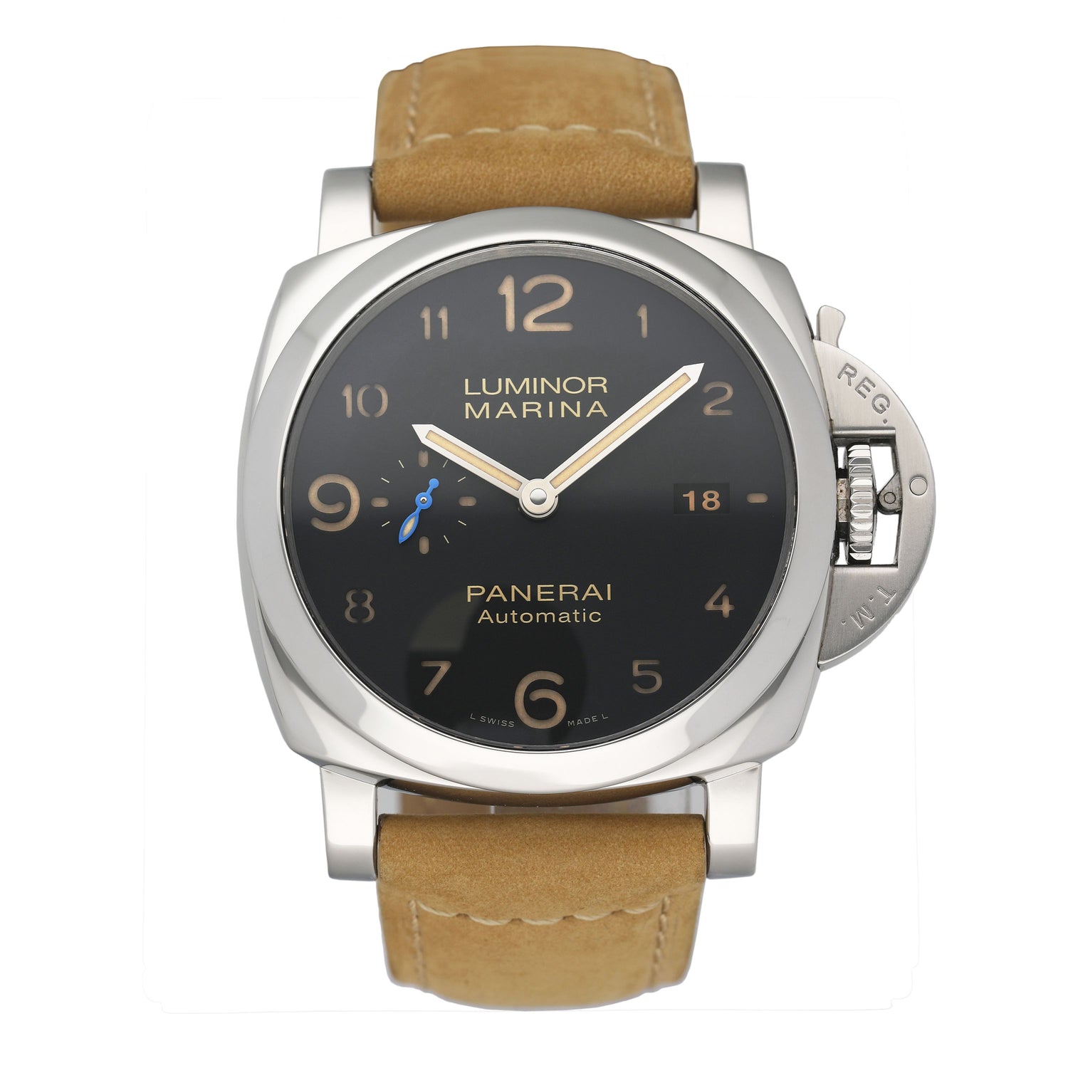 Panerai Luminor 1950 3 Days PAM01359 Black Dial Mens Watch Box Papers - Watches