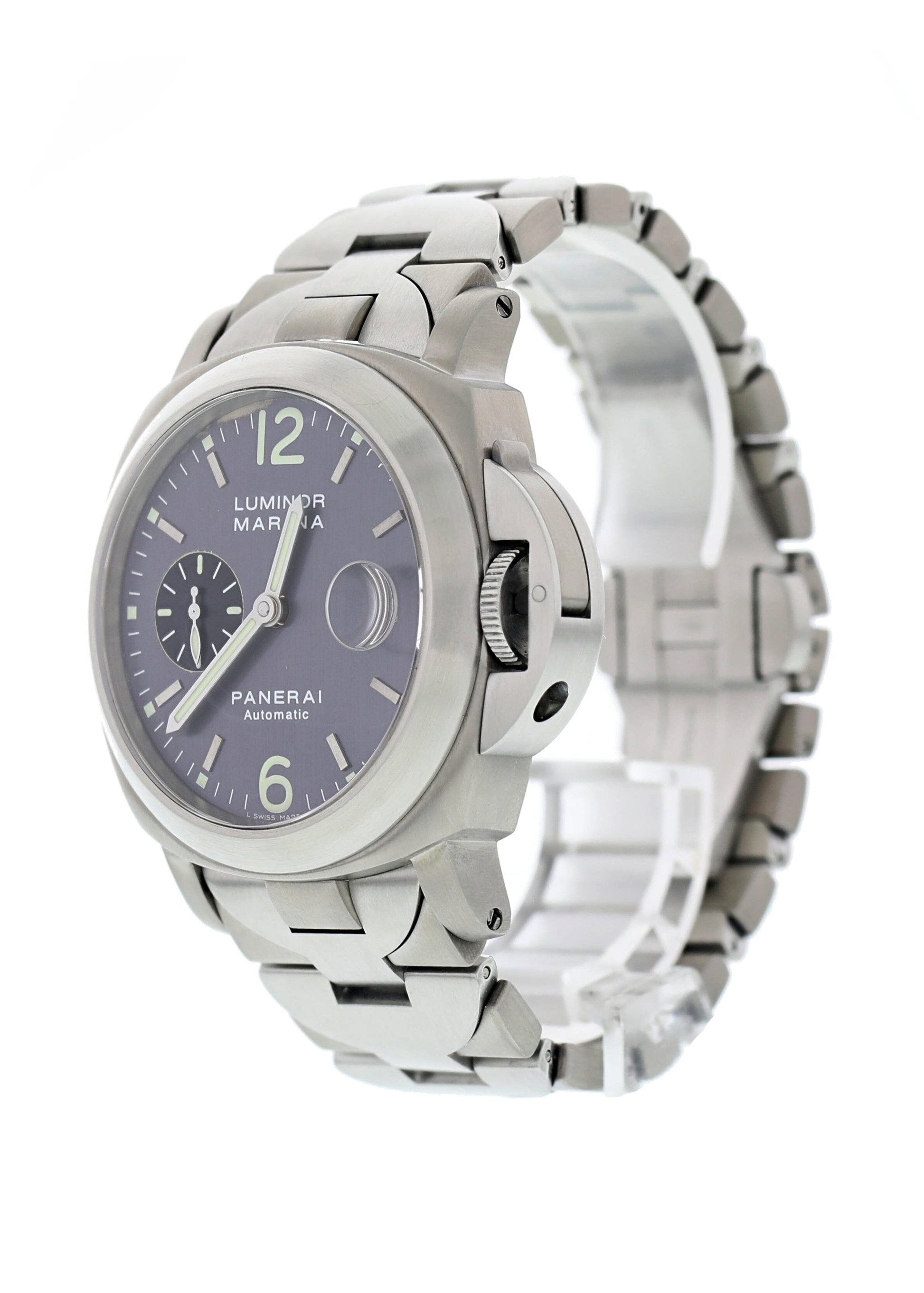 Panerai Luminor Marina PAM 91 Titanium Automatic Mens Watch Limited Run - Wristwatch