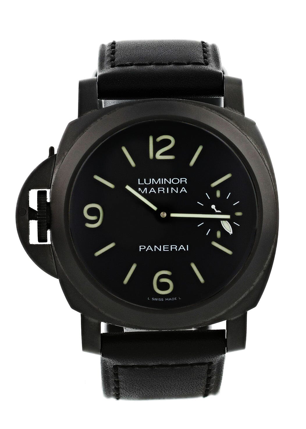 Panerai Luminor PAN00026 PVD Men Watch - Wristwatch