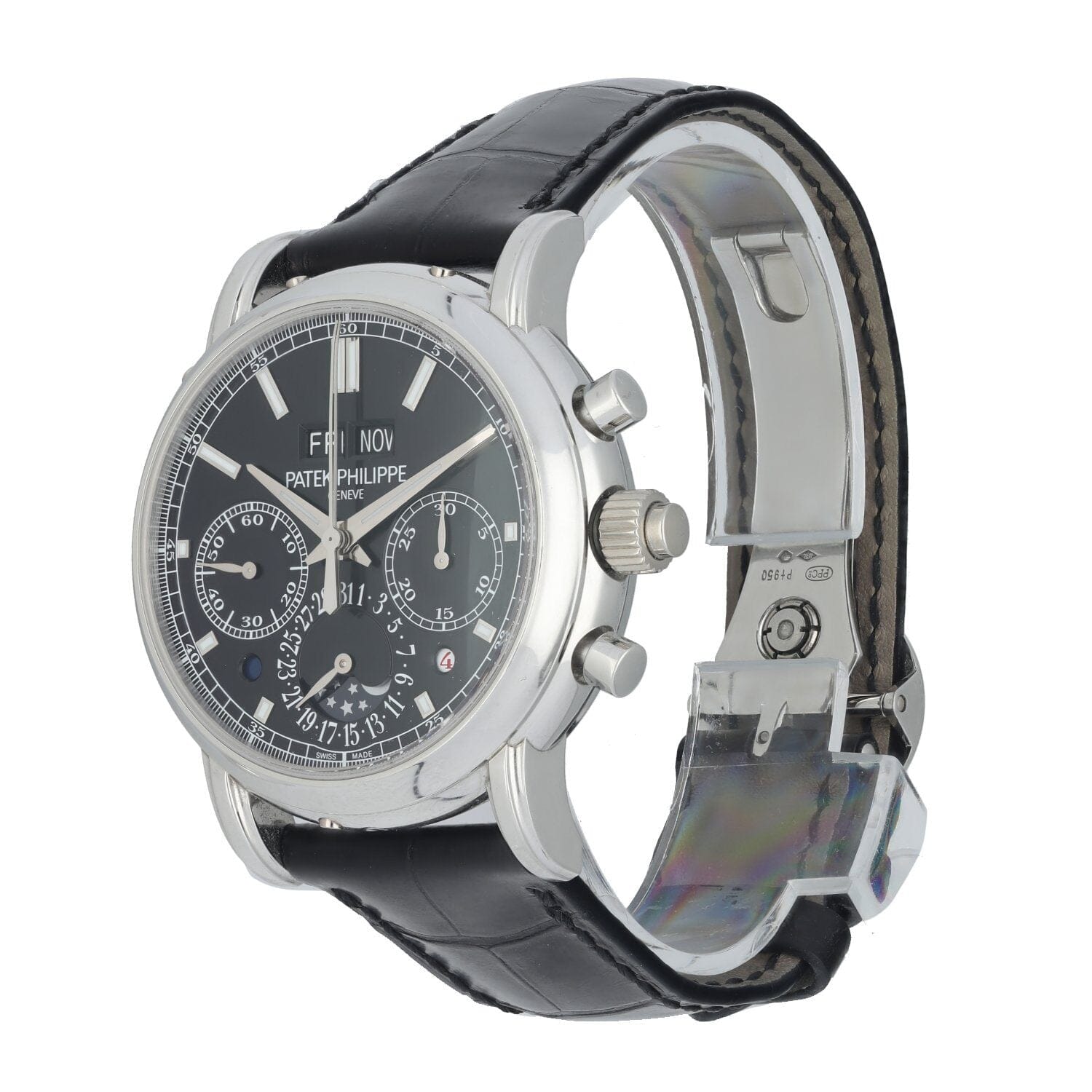 Patek Philippe 5204P Split Second Perpetual Calendar Men Watch Box Papers