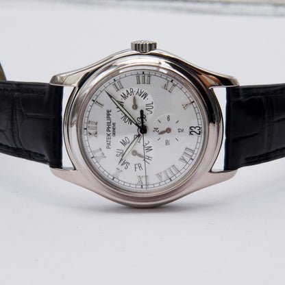 Patek Philippe Annual Calendar 5035G Silver Dial Mens Watch - Watches