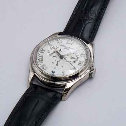Patek Philippe Annual Calendar 5035G Silver Dial Mens Watch - Watches