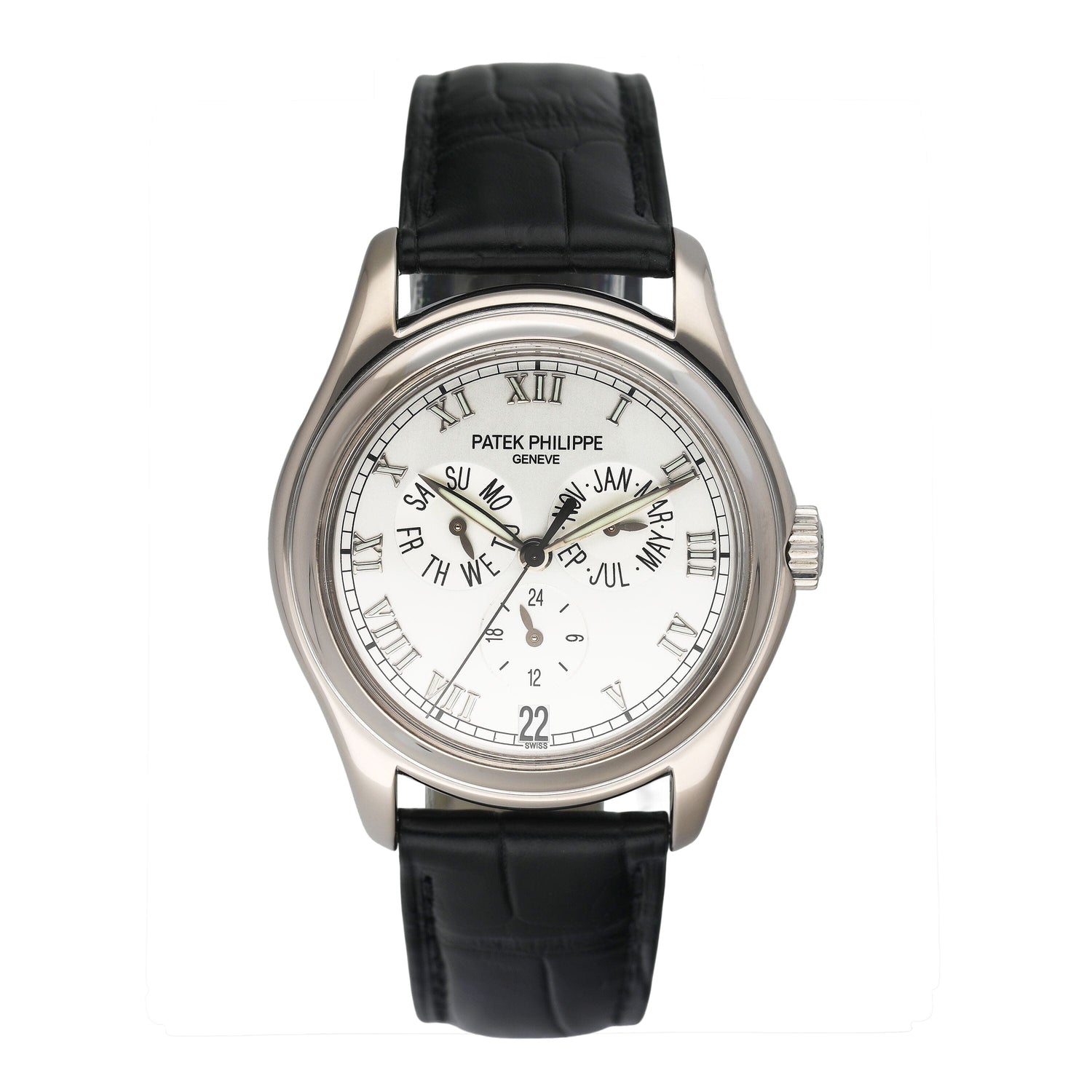 Patek Philippe Annual Calendar 5035G Silver Dial Mens Watch - Watches