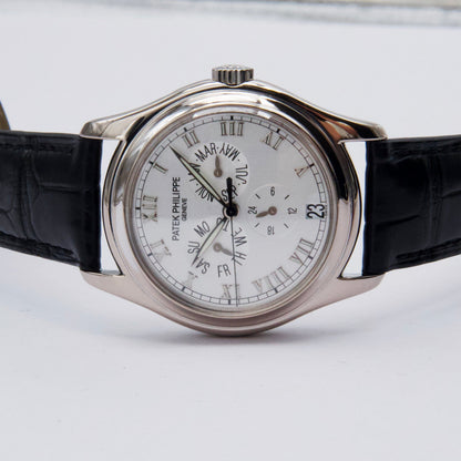 Patek Philippe Annual Calendar 5035G Silver Dial Mens Watch - Watches