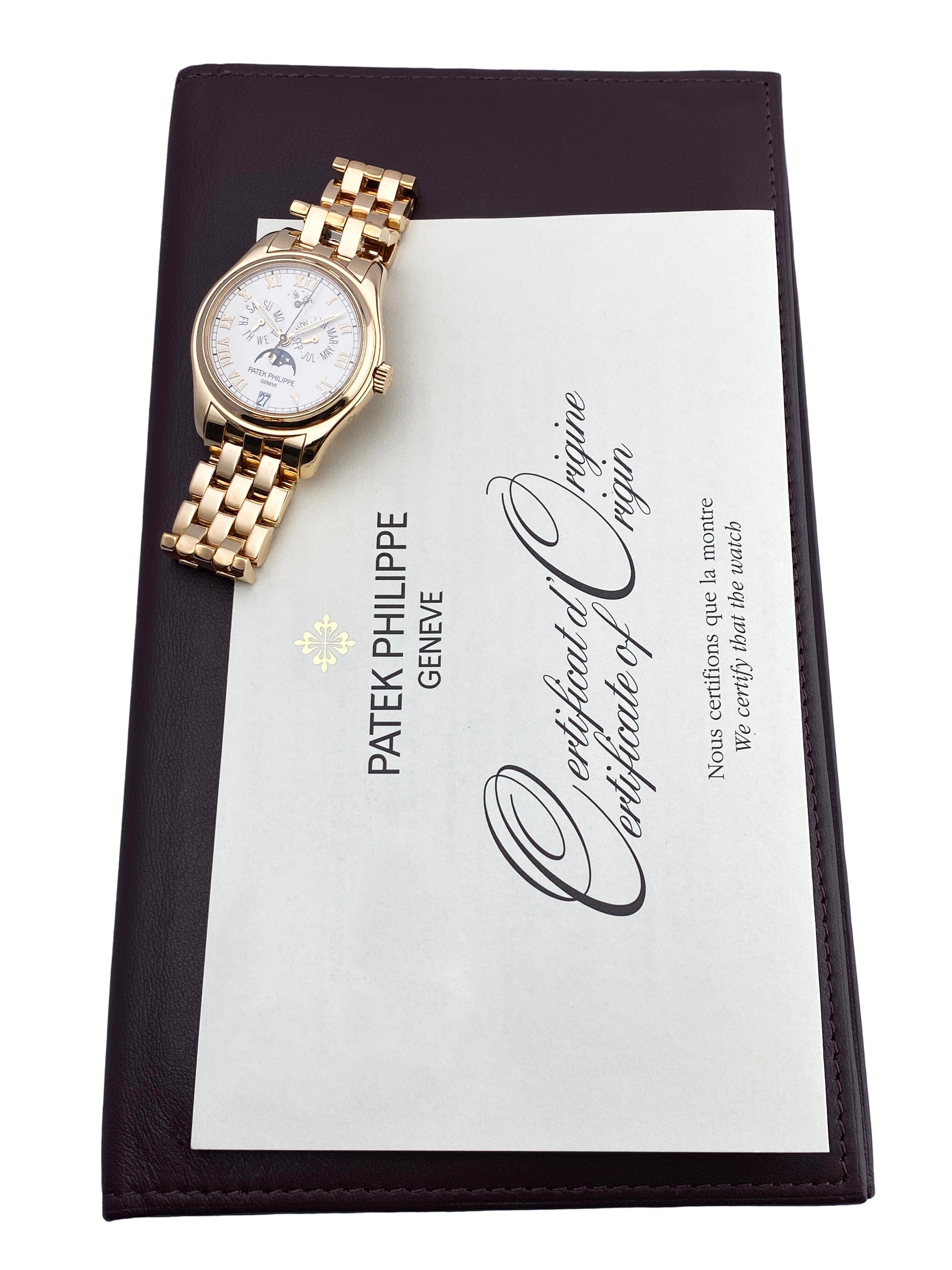 Patek Philippe Annual Calendar 5036/1R-001 Mens Watch Box Papers