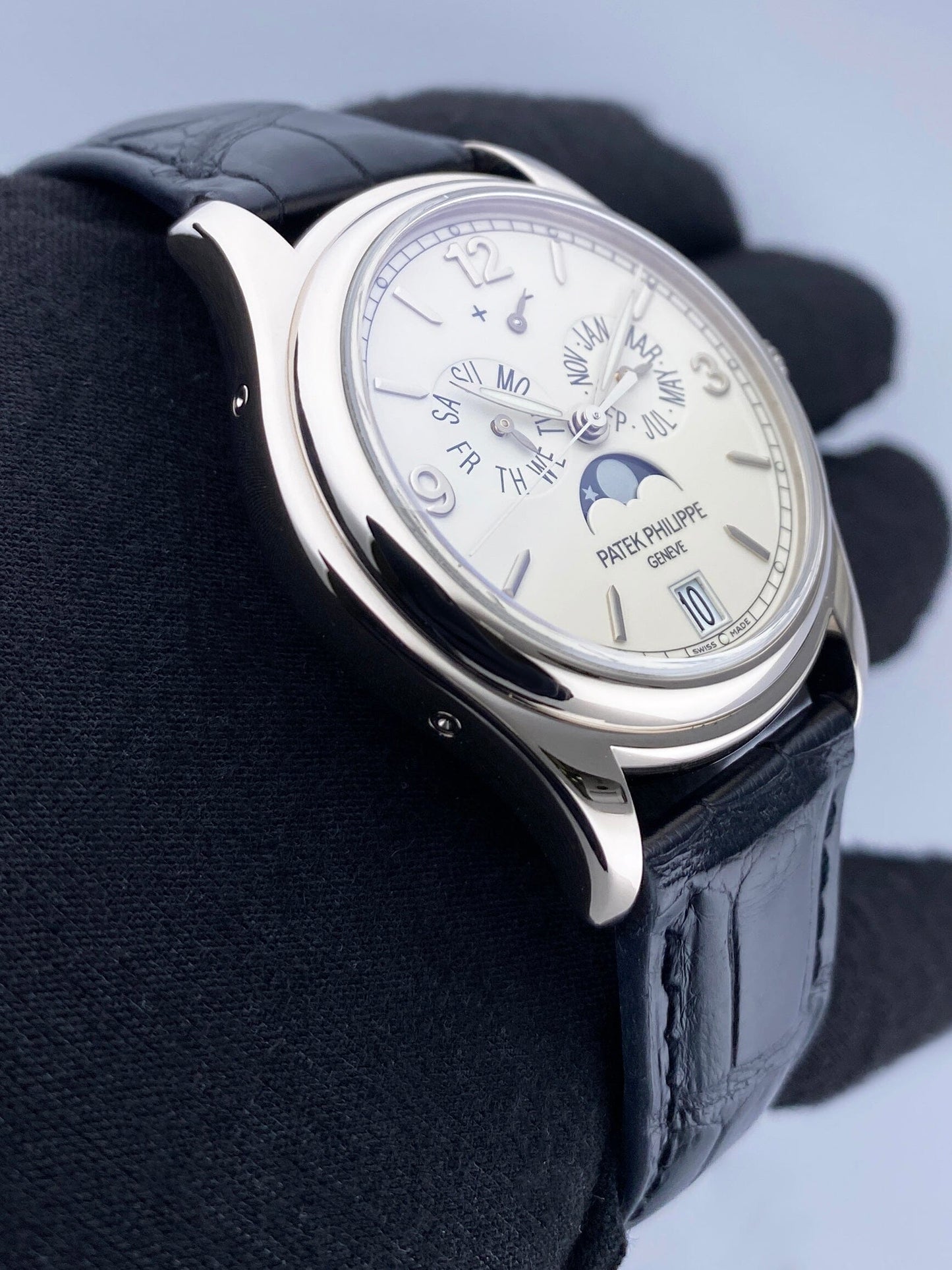 Patek Philippe Annual Calendar 5146G Cream Dial Mens Watch - Watches