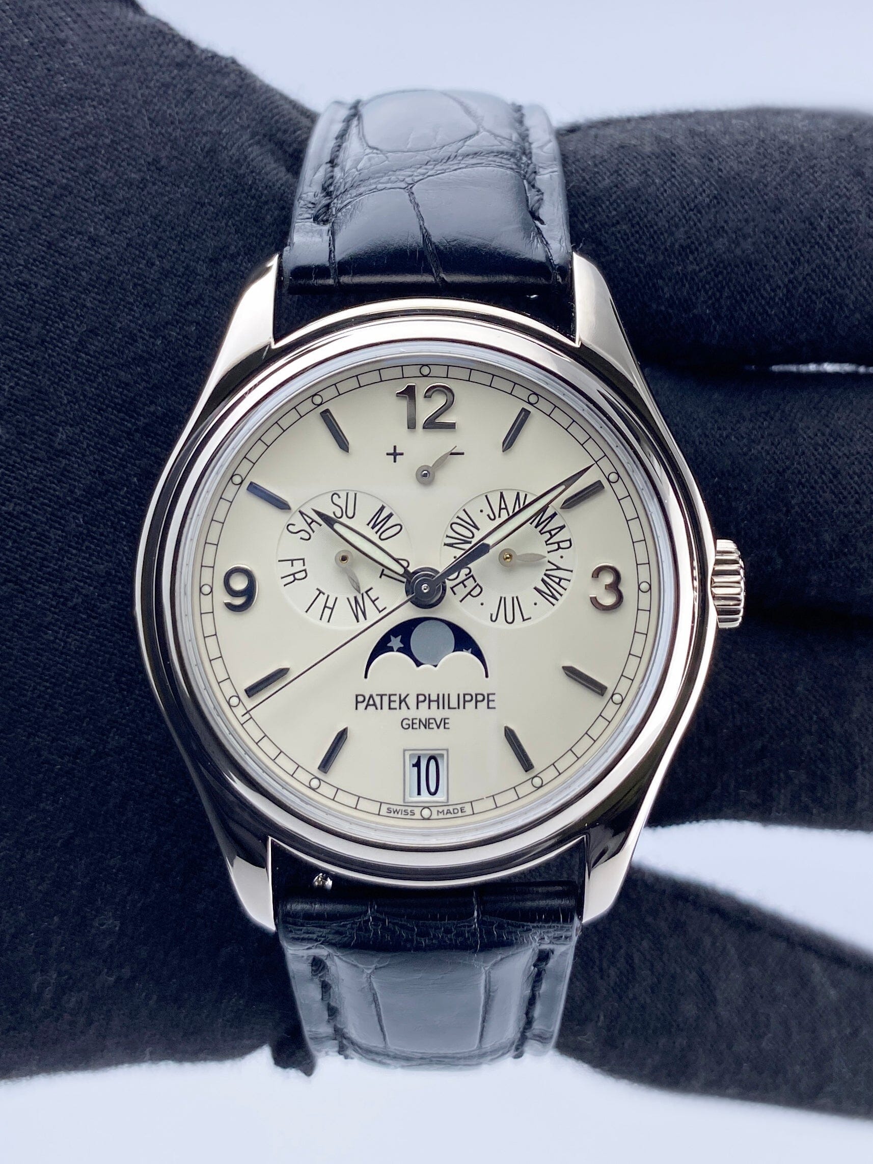 Patek Philippe Annual Calendar 5146G Cream Dial Mens Watch - Watches