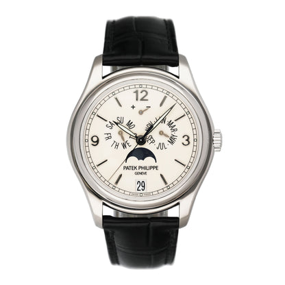 Patek Philippe Annual Calendar 5146G Cream Mens Watch Box Papers - Watches
