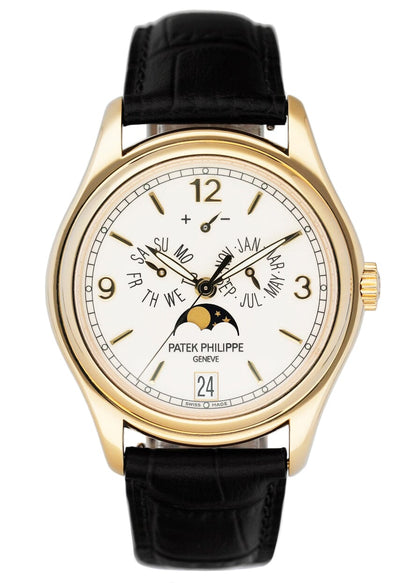 Patek Philippe Annual Calendar 5146J Cream Dial Mens Watch Box Papers - Watches