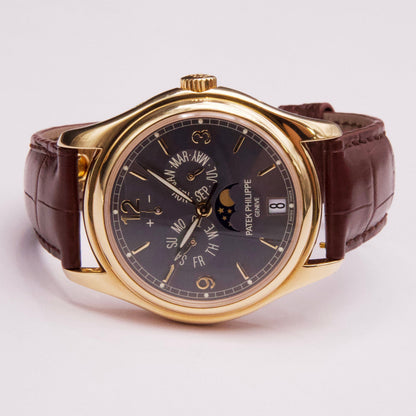 Patek Philippe Annual Calendar 5146J Slate Dial Mens Watch Box Papers - Watches