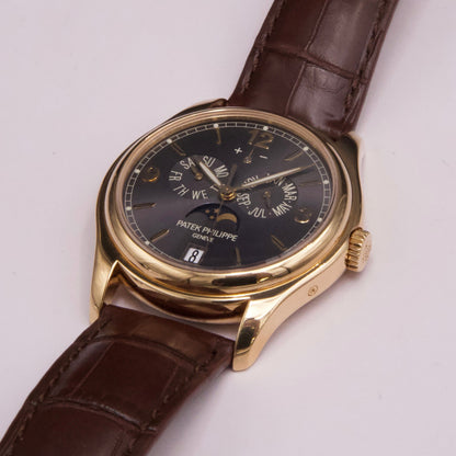 Patek Philippe Annual Calendar 5146J Slate Dial Mens Watch Box Papers - Watches
