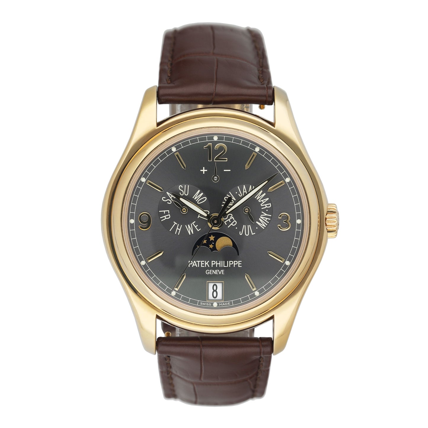 Patek Philippe Annual Calendar 5146J Slate Dial Mens Watch Box Papers