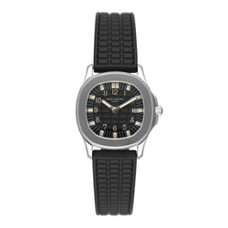 Patek Philippe Aquanaut 4960A-010 Black Dial Ladies Watch With Papers