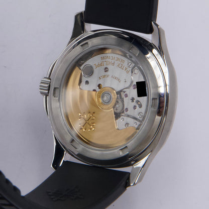 Patek Philippe Aquanaut 5066/1A Black Dial Mens Watch Box Papers - Watches