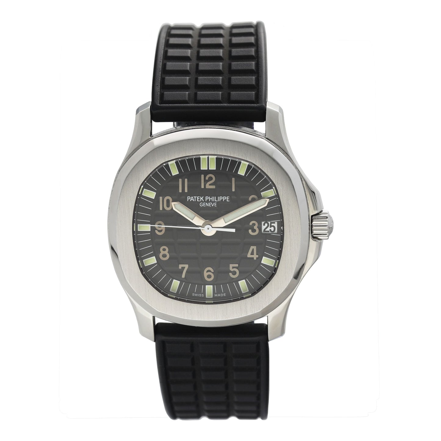 Patek Philippe Aquanaut 5066/1A Black Dial Mens Watch Box Papers - Watches