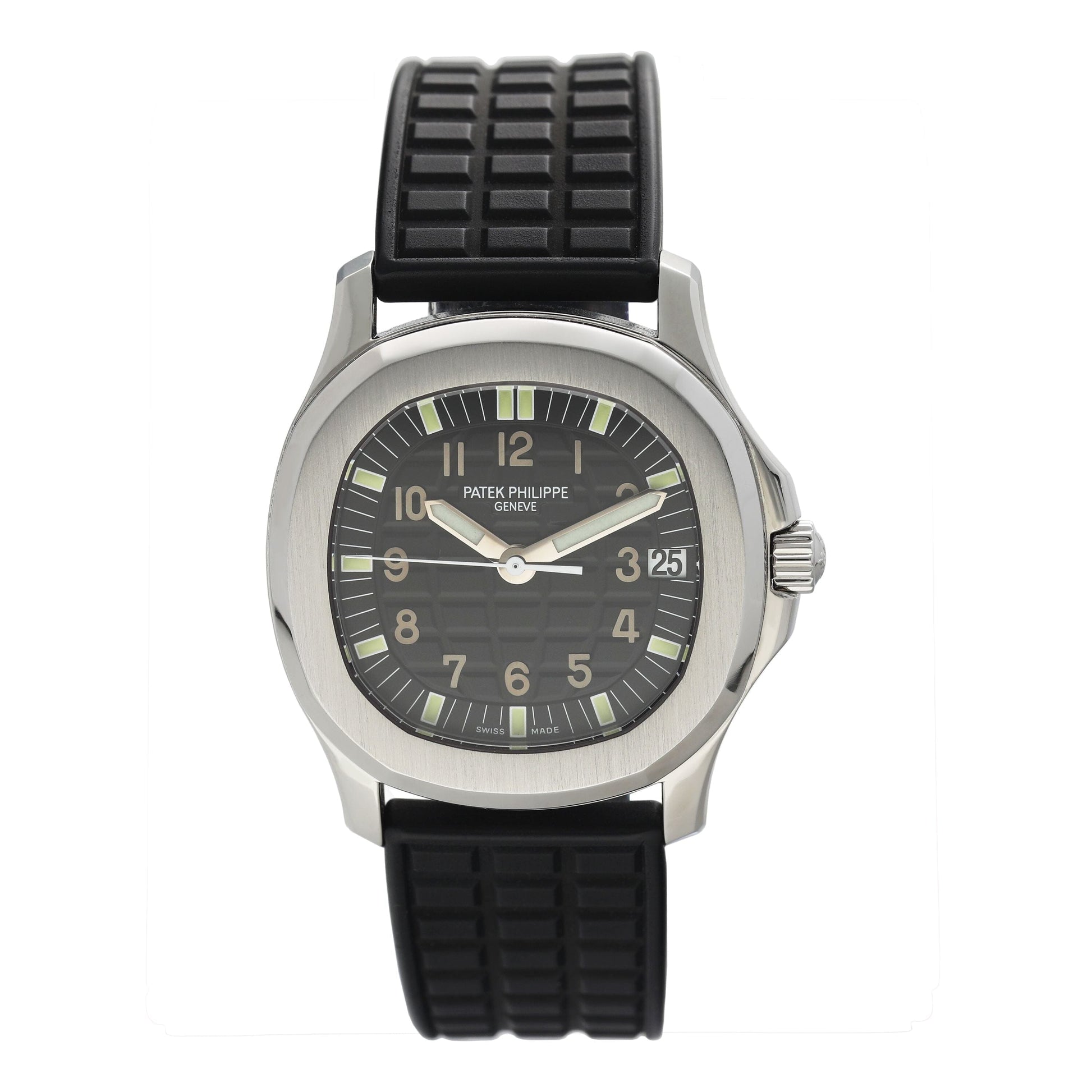 Patek Philippe Aquanaut 5066/1A Black Dial Mens Watch Box Papers - Watches