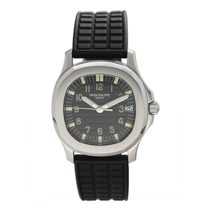 Patek Philippe Aquanaut 5066/1A Black Dial Mens Watch Box Papers - Watches