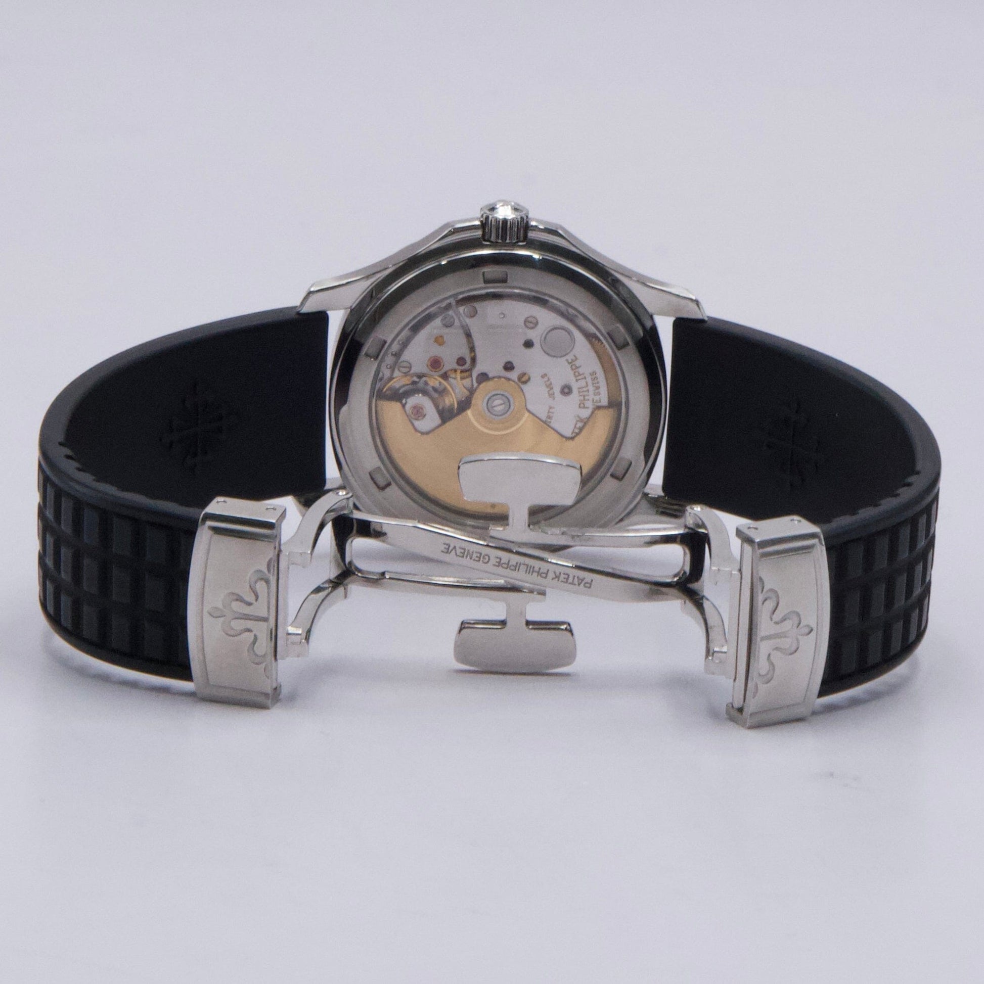 Patek Philippe Aquanaut 5066/1A Black Dial Mens Watch Box Papers - Watches