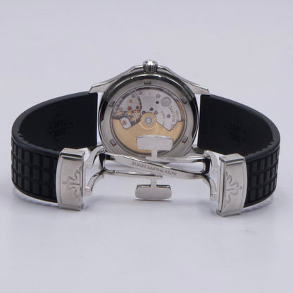 Patek Philippe Aquanaut 5066/1A Black Dial Mens Watch Box Papers - Watches