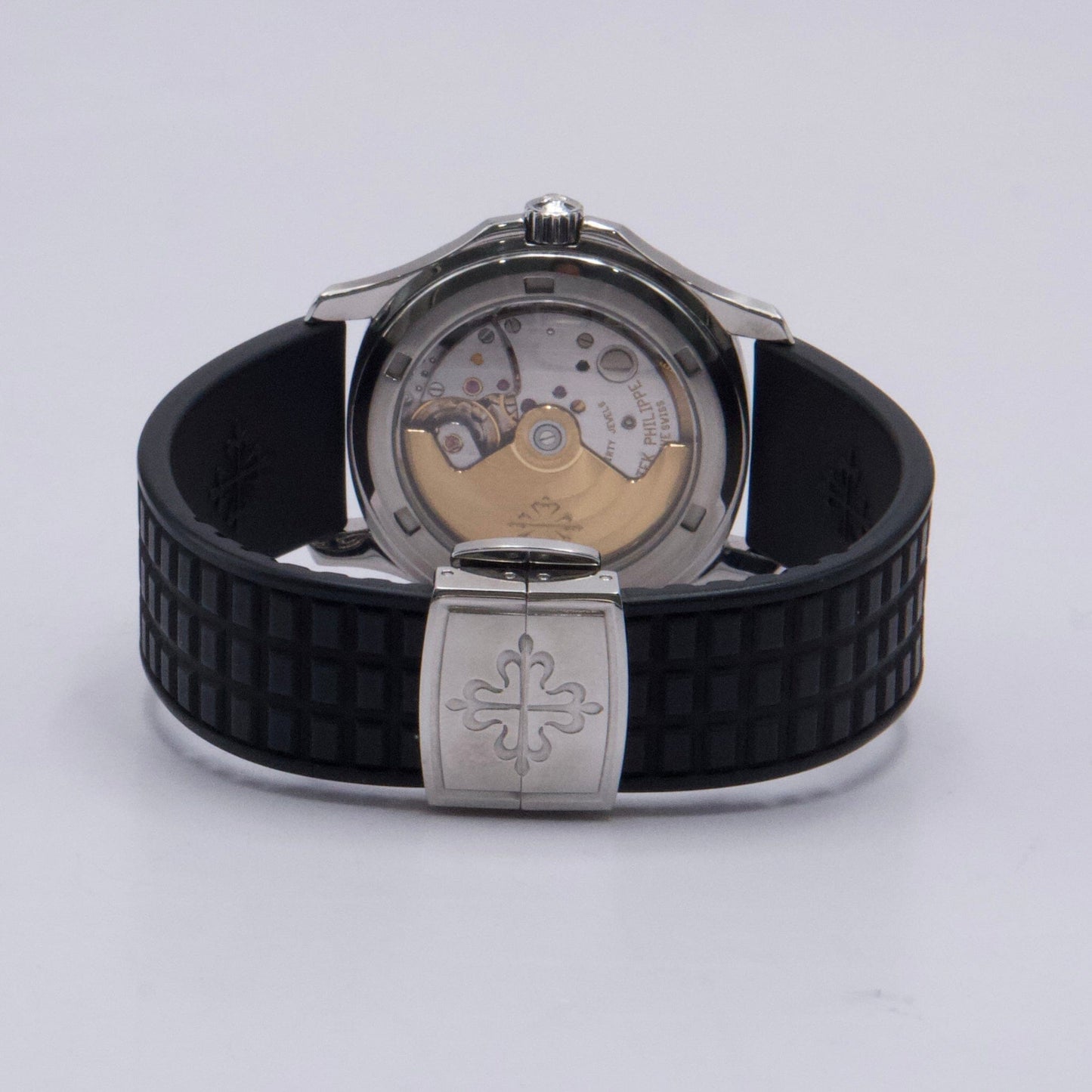 Patek Philippe Aquanaut 5066/1A Black Dial Mens Watch Box Papers - Watches