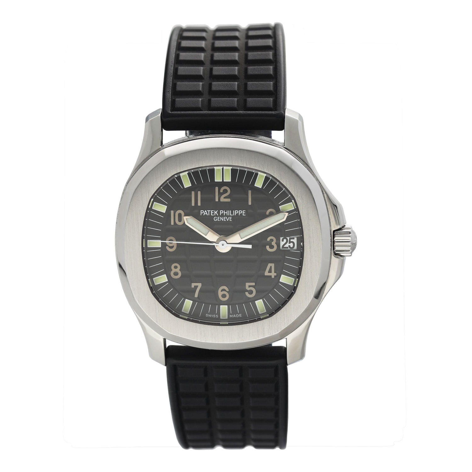 Patek Philippe Aquanaut 5066/1A Black Dial Mens Watch Box Papers - Watches