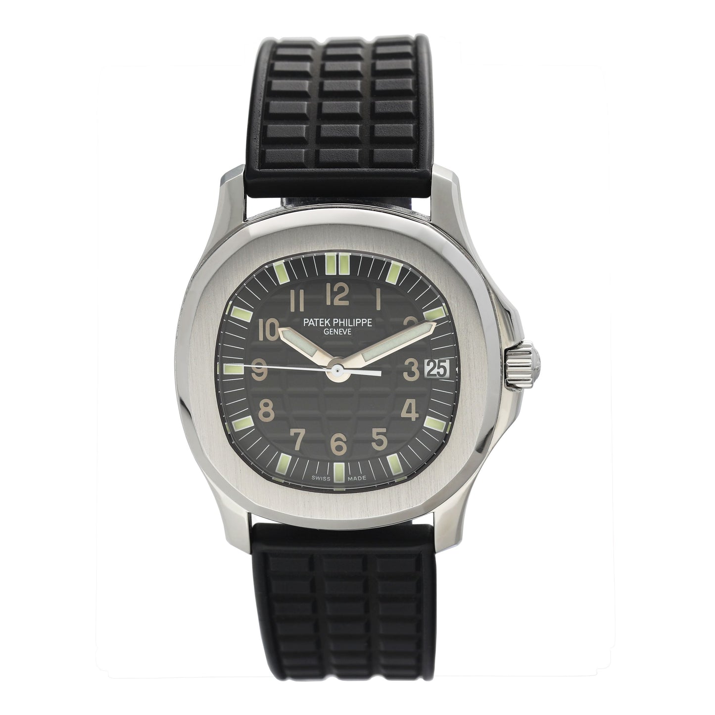 Patek Philippe Aquanaut 5066/1A Black Dial Mens Watch Box Papers