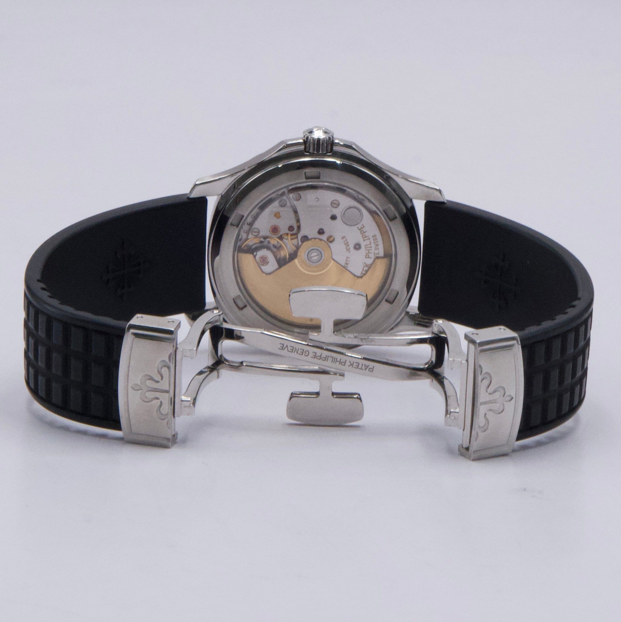 Patek Philippe Aquanaut 5066/1A Black Dial Mens Watch Box – Phigora