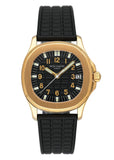 Patek Philippe Aquanaut 5066J Black Dial Mens Watch Box Papers - Watches