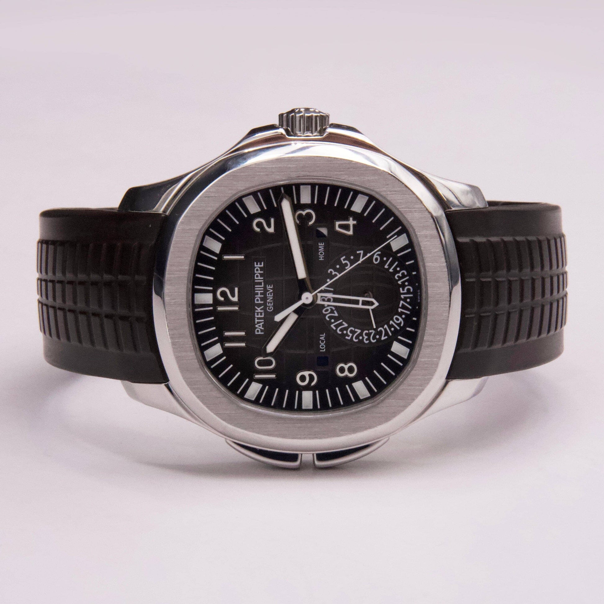 Patek Philippe Aquanaut 5164A-001 Black Dial Mens Watch Box Papers - Watches